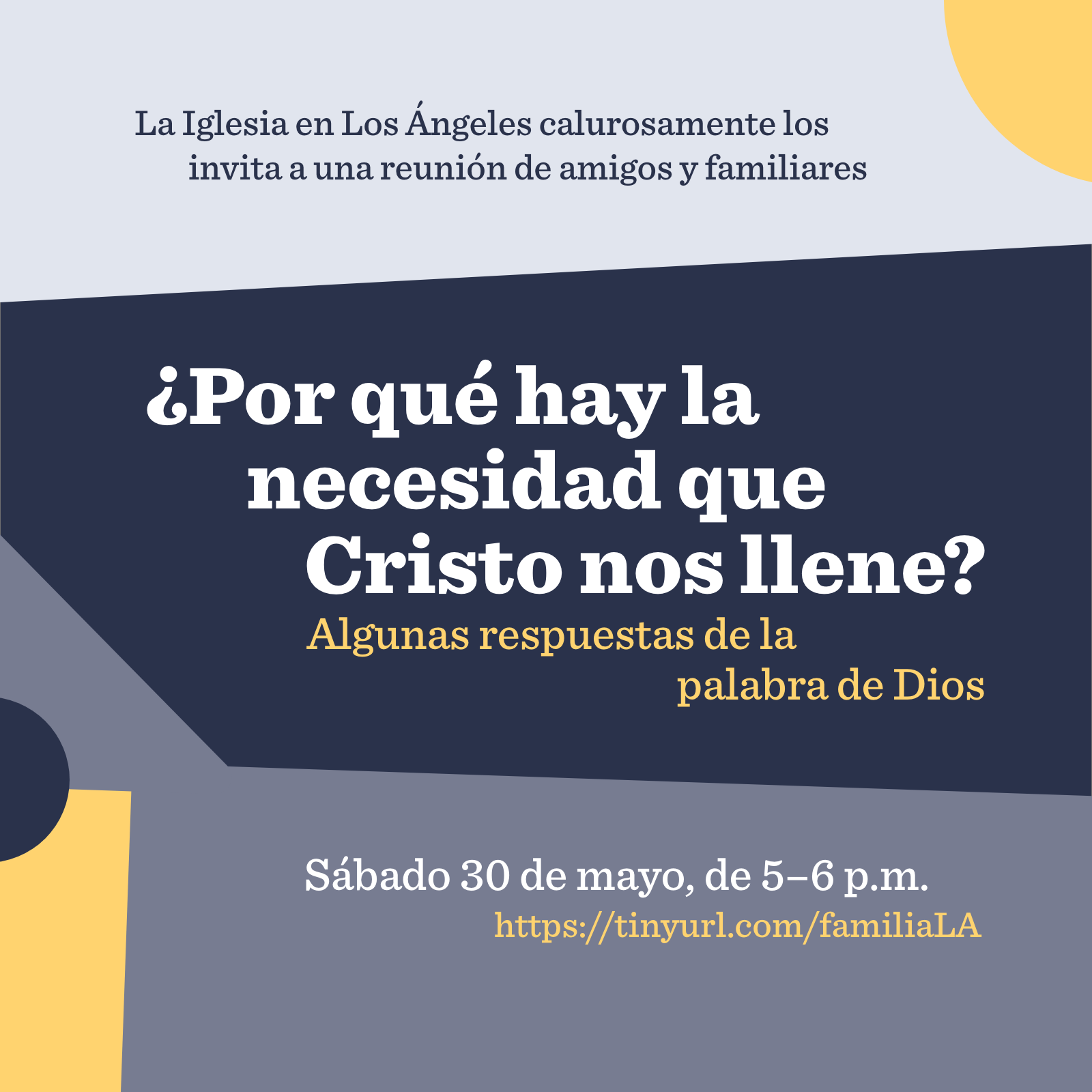 Spanish Gospel Invitation