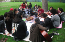 Young people’s outing at Roxbury Park